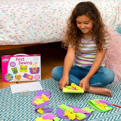 Galt Toys, First Sewing Kit for Kids, Learn to Sew DIY Craft Kit, Ages 5+