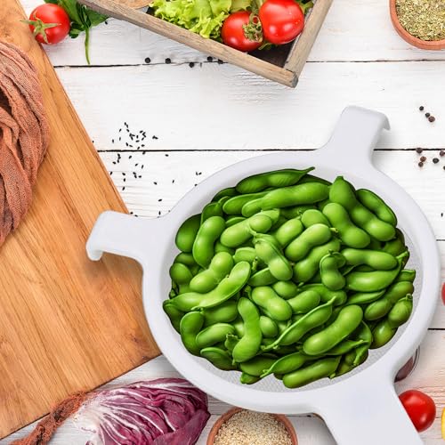 HIC Kitchen Double-Ear Fine Mesh Strainers, BPA Free, Set of 4 Sizes Includes 3, 4, 5.5, and 7-Inch Diameter