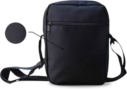 COEQINE Halloween Purse Skull Crossbody Bags Goth for Women Men Goth Teen Purse Novelty Travel Skull Couple Pattern Mini Messenger Bag for Teens Party