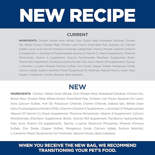 Hill's Science Diet Indoor, Adult 1-6, Easy Litter Box Cleanup, Dry Cat Food, Chicken Recipe, 3.5 lb Bag