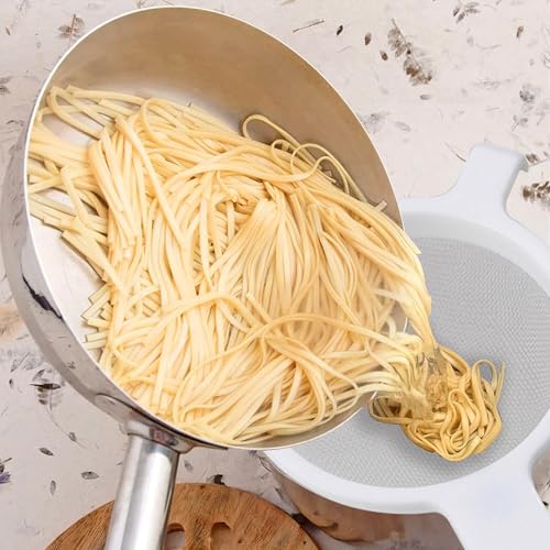 HIC Kitchen Double-Ear Fine Mesh Strainers, BPA Free, Set of 4 Sizes Includes 3, 4, 5.5, and 7-Inch Diameter