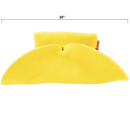 Funny Party Hats Cowboy Hat, One Size, 19 inches, am328, Foam, Oversize Costume Headwear, Unisex, for Teens and Adults, Halloween and Birthday Party Accessory