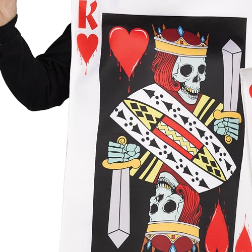 Fun World King & Queen of Hearts Adult Sized Costume Set