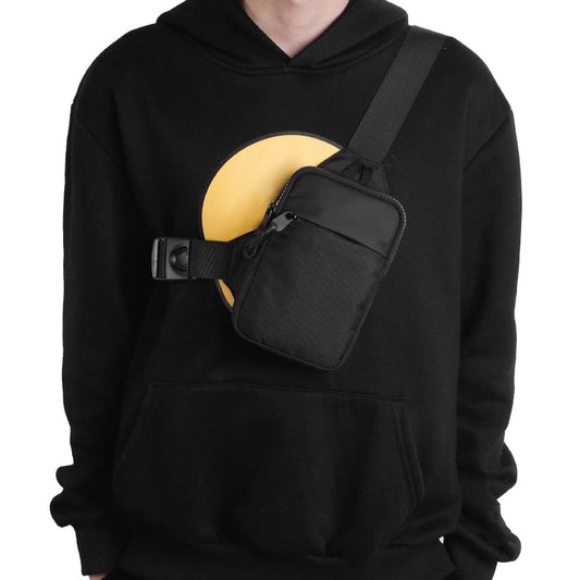 DONGKER Sling Chest Crossbody Bag, Waterproof Shoulder Bag, Crossbody Bag Backpack for Men and Women Hiking Outdoor Sports