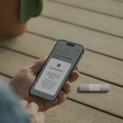 KardiaMobile 6L Max with 12-Month Subscription | 6-Lead Personal EKG Monitor | Heart Health Membership | Detects AFib & Irregular Arrhythmias | Easy Results in 30 Seconds | Works with Smartphones