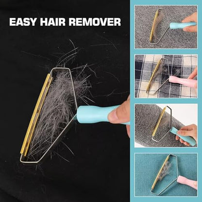 Deep Cleaner Pro Pet Hair Remover-Special Cat Hair Remover Multi Fabric Edge and Carpet Rake Scraper Dog Hair Remover for Rugs,Couch & Pet Towers