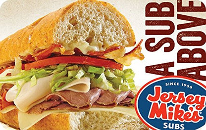 Jersey Mike's eGift Cards - Standard