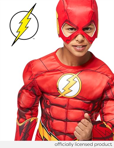 DC Comics Superheroes: The Flash Costume for Kids by Rubies, Boy's Small