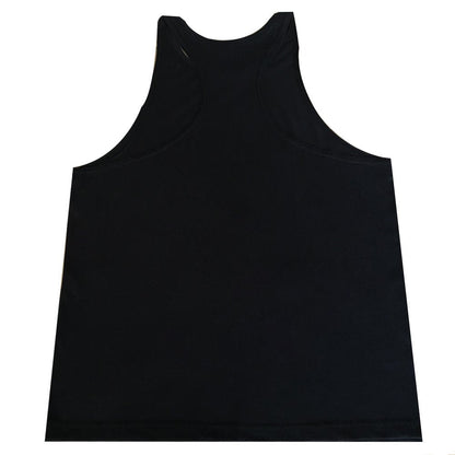 GZXISI Mens Skull Print Stringer Bodybuilding Gym Tank Tops Sleeveless Workout Shirt Fitness Vest (#2 Black, X-Large)