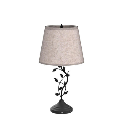 Kakanuo Table Lamp for Bedside, Lamp for Living Room with USB-A and USB-C Charging Ports, Traditional Tall Bedroom Lamp for End Table