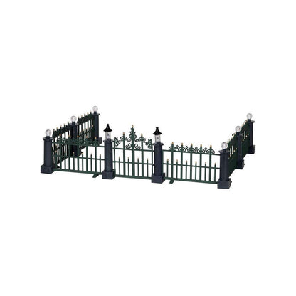 Lemax Village Collection Classic Victorian Fence Set of 7 # 24534