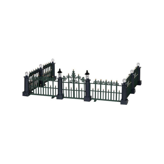 Lemax Village Collection Classic Victorian Fence Set of 7 # 24534