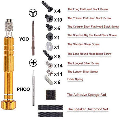 eXtremeRate DIY Replacement Shell Buttons for Nintendo Switch, Back Plate for Switch Console, Housing with Colorful Buttons for Joycon Handheld Controller - Clear Atomic Purple [No Electronics Parts]