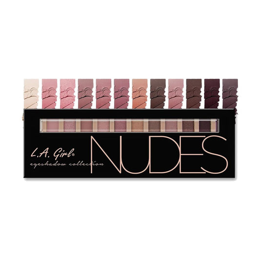 L.A. Girl Beauty Brick Eyeshadow Collection, Nudes GES331A