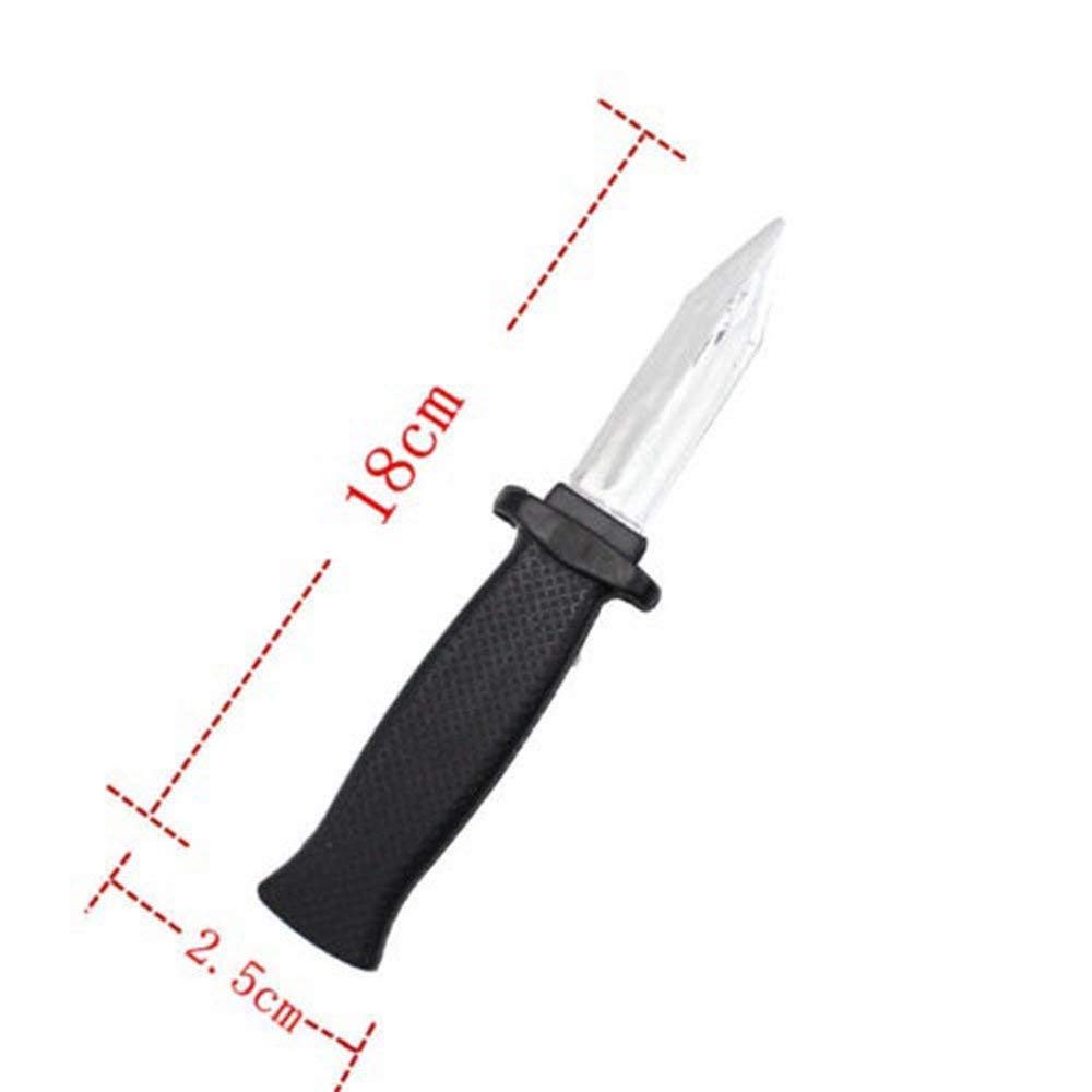 Wendy Mall 3 Pcs Retractable Knife Disappear Blade Trick Fake Dagger Joke Prank Props Halloween Gag Magic Toy
