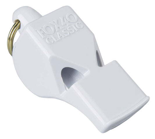 Fox 40 Classic Safety Whistle, White (15300_Blanco_S)