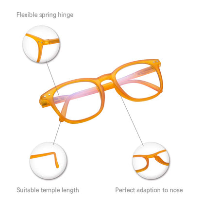 EYEGUARD Blue Light Blocking Computer Glasses for Kids,UV Protection Anti Eyestrain Anti Glare Lens for Boys and Gilrs(5-12 Years Old)