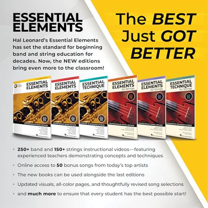 Essential Elements for Strings – Violin Book 1 with EEi Online Resources | Violin Method Book and Sheet Music for Students and Teachers | Comprehensive String Method – Newer 2025 Edition Available