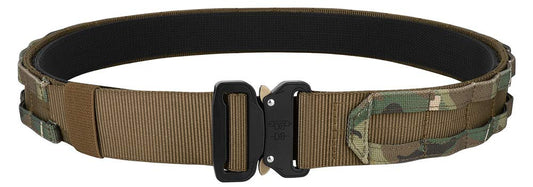 KRYDEX Quick Release Rigger MOLLE Belt 1.75 Inch Inner & Outer Tactical Heavy Duty Belt (CBMC, Small)