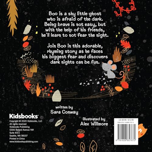 Ghost Afraid of the Dark – A Must-Have Board Book for Kids | Adorable & Heartwarming |Encouraging Bravery & Confidence Through a Fun Bedtime Story