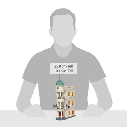 Department 56, Resin 6005616 Harry Potter Village Gringotts Bank Lit Building, 10.16 Inch, Multicolor