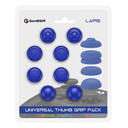 GameSir Thumb Grip Pack for GameSir Controllers(Except X2/X3), Xbox One/Xbox Series Controllers, PS4/PS5 Controllers, Switch Pro Controllers (Blue)