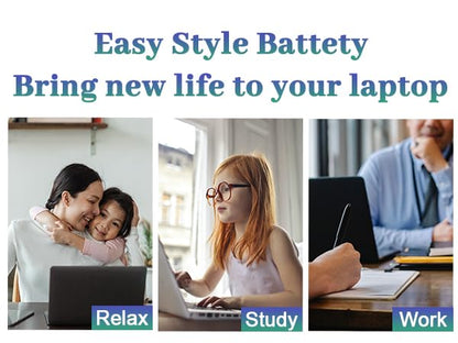 42Wh WDX0R Replacement Laptop Battery for Dell Inspiron 13 15 5000 7000 Series 5570 7579 5567 5379 5579 7573 7378 5378 3780 3790 5565 5765 5770 7368, Latitude 3189 3390 & more WDXOR P69G 3CRH3