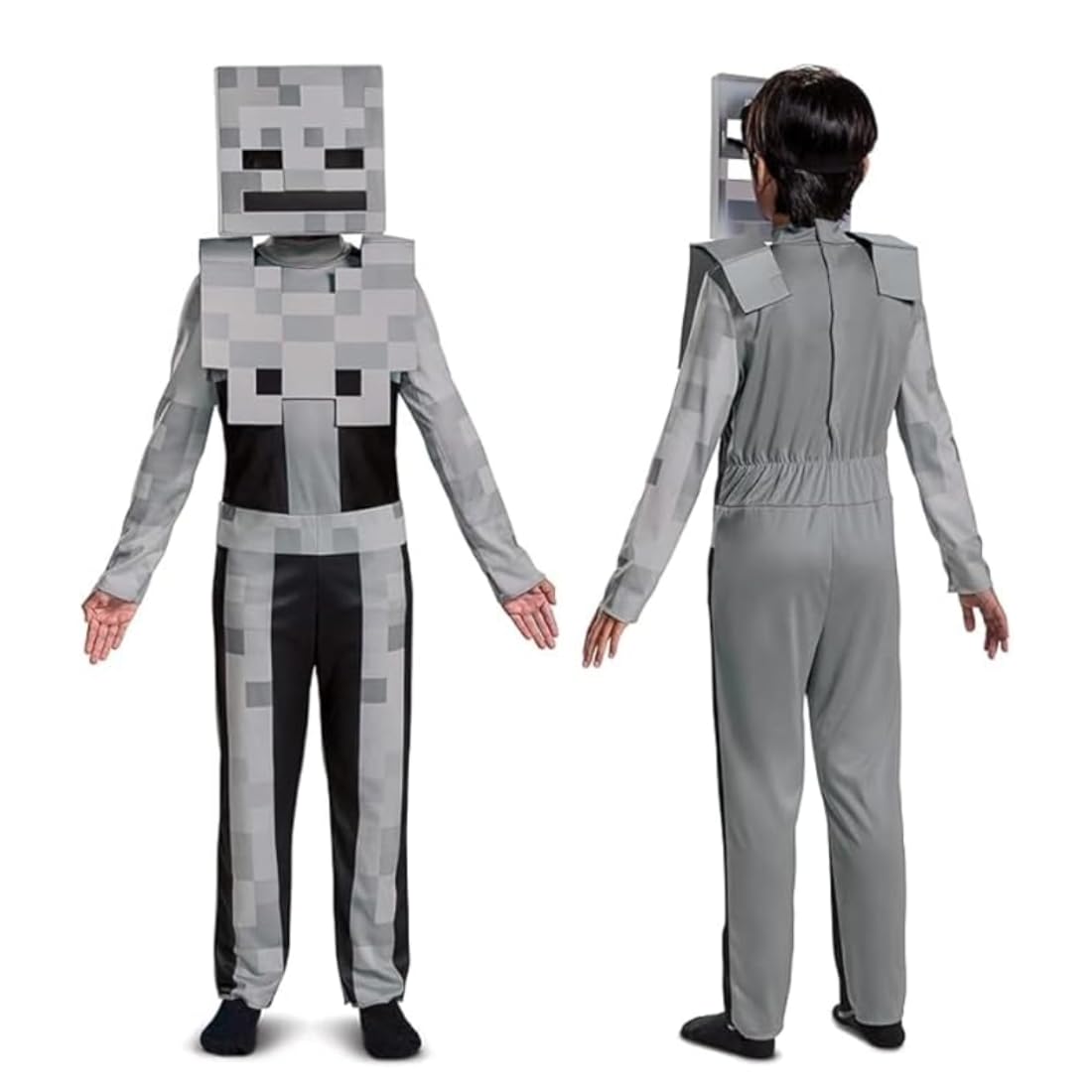 Disguise Minecrafts Skeleton Costume, Officially Licensed Minecraft Costume for Kids, (10-12)