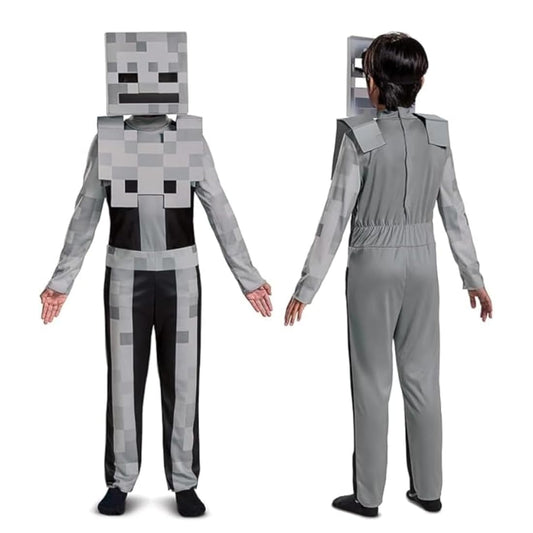 Disguise Minecrafts Skeleton Costume, Officially Licensed Minecraft Costume for Kids, (10-12)