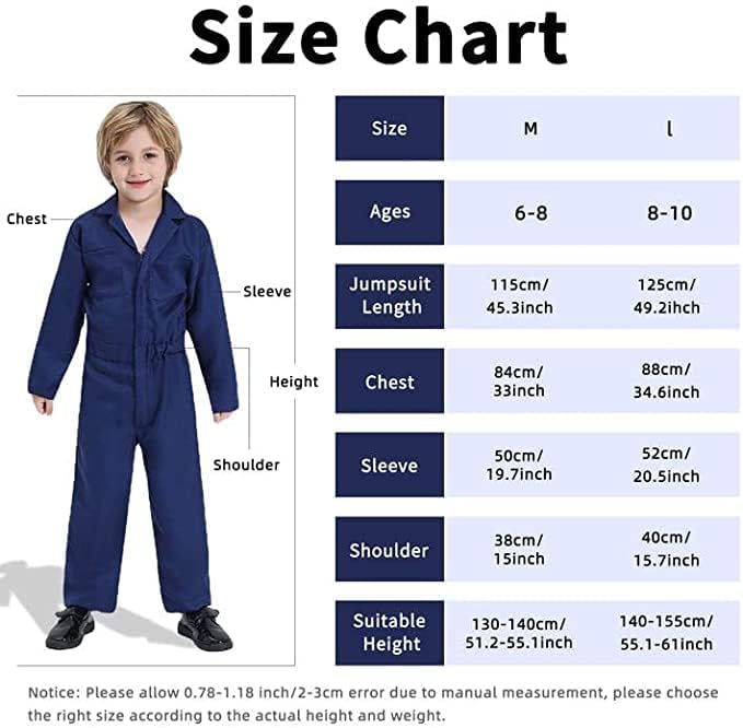 Kuberas Kids Killer Costume for Boys Scary Kills Jumpsuit Coveralls Mask with Blood Toy Halloween Cosplay Outfits