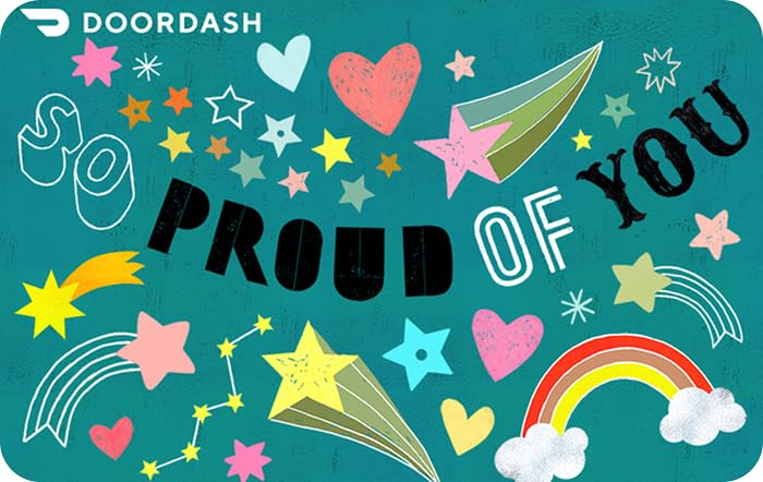 DoorDash Proud of You Gift Card - Email Delivery