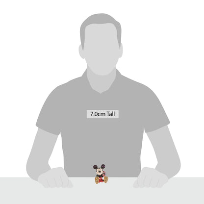 Disney Traditions by Jim Shore Mini Mickey Mouse Personality Pose Stone Resin Figurine, 2.75”