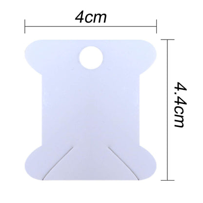 520 Pack Cardboard Floss Bobbins,Floss Cards for Wrap and Store Floss, Needlepoint and Craft Thread ，with 500 Color Number Labels,