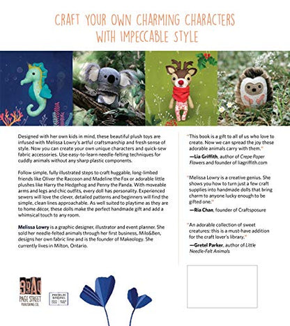 Handmade Animal Dolls: 20 Simple Sewing Patterns for Stylish Toys