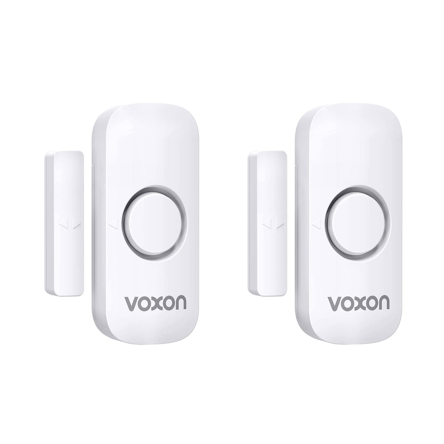 Door Alarms for Kids Safety, VOXON Window Alarm Door Alarm for Home Security Personal Security Window Alarms Sensor Burglar Door Alarm for Pool, Cars, Sheds, Caravans DIY Kit Pack of 2