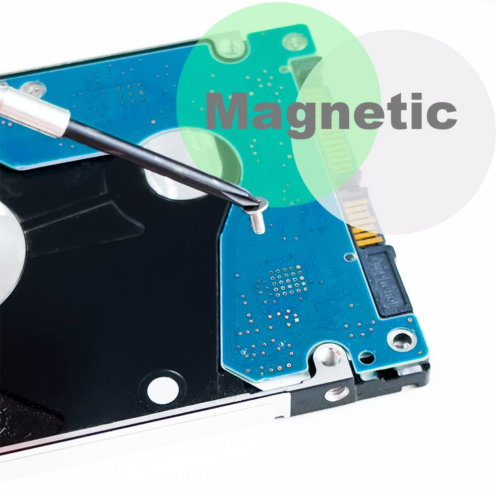 11 Pcs Mini Screwdriver Set - Flathead & Phillips Screwdriver Kit for Glasses, Watch, Phone, Toys & Computer Repair