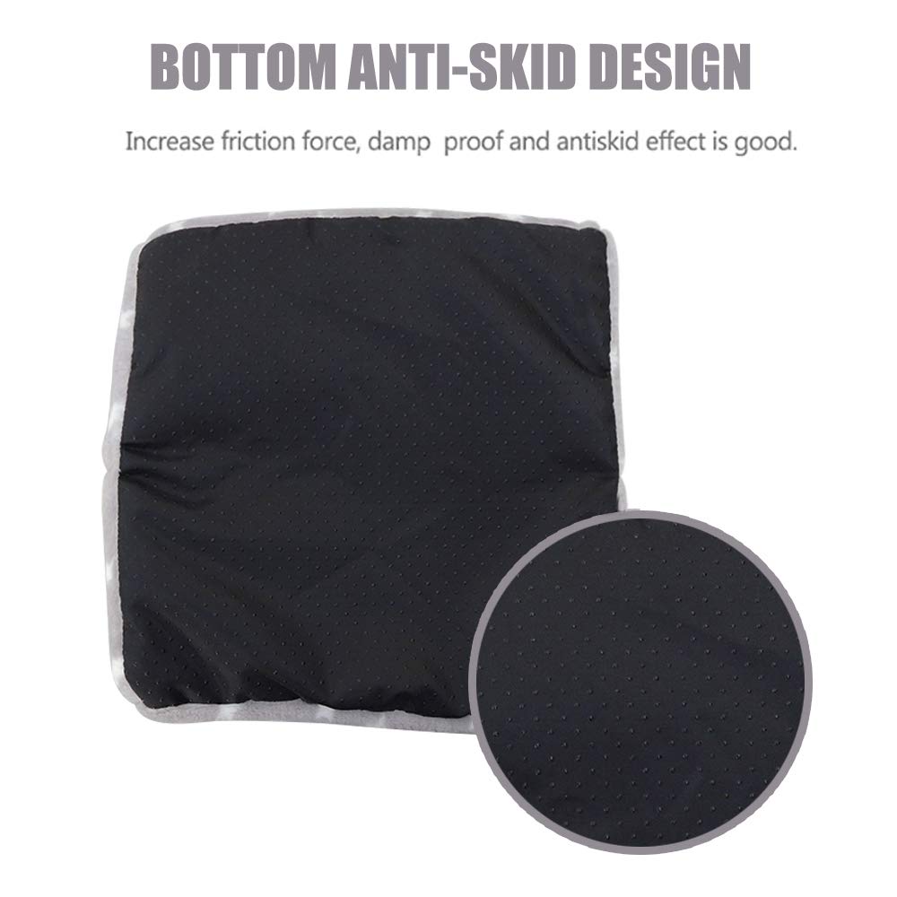 HOMEYA Small Animal Pet Bed, Sleeping House Habitat Nest for Guinea Pig Hamster Hedgehog Rat Chinchilla Hideout Bedding Snuggle Sack Cuddle Cup Cage Accessories with Removable Washable Mat- XL(Grey)