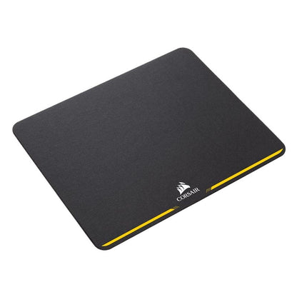 CORSAIR MM200 - Cloth Mouse Pad - High-Performance Mouse Pad Optimized for Gaming Sensors - Designed for Maximum Control - Medium, Black- Yellow Stripe, Model:CH-9000099-WW