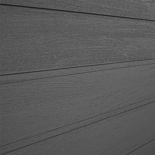 Cosco Outdoor Living 88180BGY1E Cosco Outdoor Patio Storage, Extra Large, 180 Gallons, Charcoal Deck Box, Black/Gray