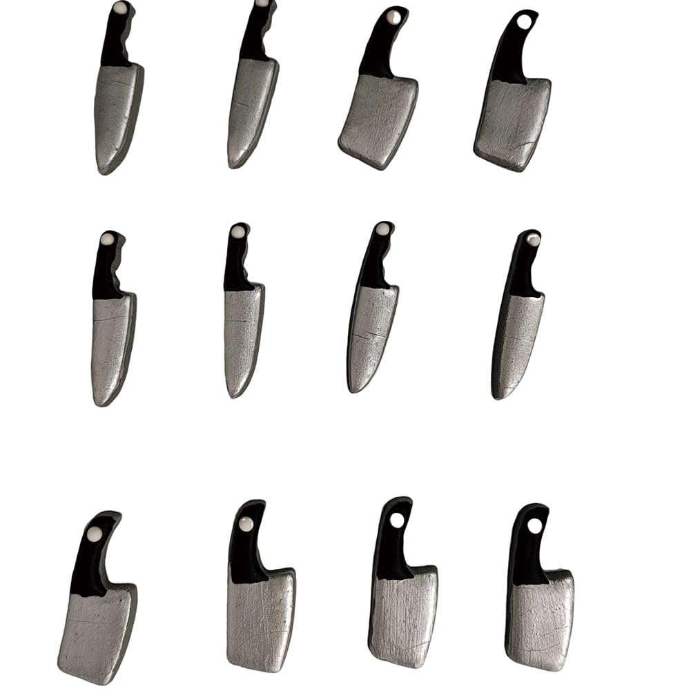 Edible Halloween Sprinkles for Cake Decorating, Edible Knives Cupcake Toppers for Cake, Cookies, Cupcakes, Baking, Ice Cream Desserts Supplies