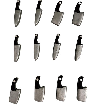 Edible Halloween Sprinkles for Cake Decorating, Edible Knives Cupcake Toppers for Cake, Cookies, Cupcakes, Baking, Ice Cream Desserts Supplies