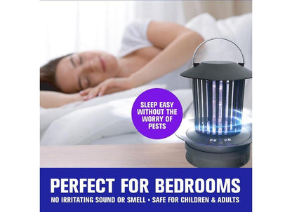 Double Zapper 18W by Bell+Howell Plug-in Electric Bug Killer, Zaps Flies, Mosquitoes, Ants/Bait and Heat Kills Cockroaches As Seen On TV 8.5”