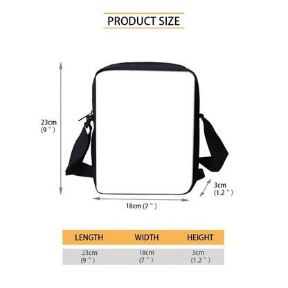 COEQINE Halloween Purse Skull Crossbody Bags Goth for Women Men Goth Teen Purse Novelty Travel Skull Couple Pattern Mini Messenger Bag for Teens Party