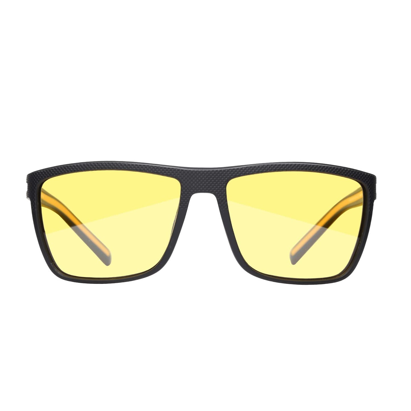ZENOTTIC Night Vision Glasses for Men Lightweight TR90 Frame UV400 Protection Yellow Lens Night Driving Glasses