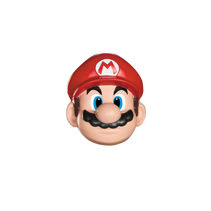 Disguise Men Nintendo Super Mario Bros.mario Adult Accessory costume masks, Red/White/Brown, One Size US