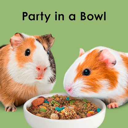 Kaytee Fiesta Guinea Pig Food, Nutritious and Fun Blend, Supports Dental Health and Digestion, 4.5 pounds