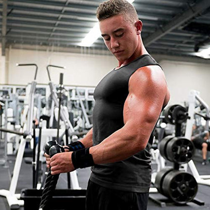 COOFANDY Men's 3 Pack Workout Tank Top Quick Dry Gym Muscle Tee Training Bodybuilding Fitness Sleeveless Shirts