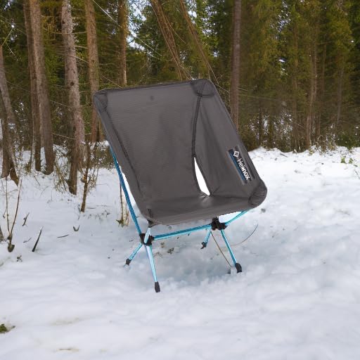 Helinox Chair Zero Ultralight Compact Camping Chair Black, 1.1lbs Outdoor Chairs, Folding Chairs for Outside, Hiking, Backpacking, Camping, Adventures