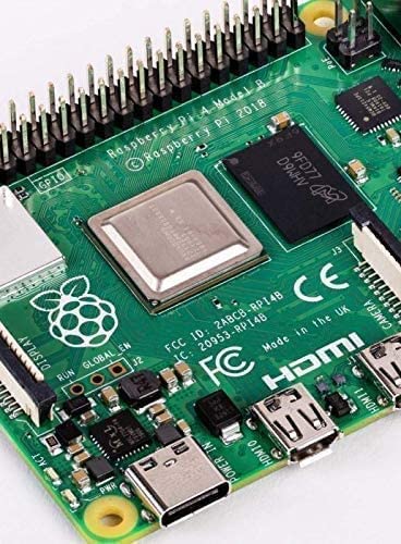 Raspberry Pi 4 Computer Model B 8GB Single Board Computer Suitable for Building Mini PC/Smart Robot/Game Console/Workstation/Media Center/Etc.