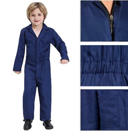 Kuberas Kids Killer Costume for Boys Scary Kills Jumpsuit Coveralls Mask with Blood Toy Halloween Cosplay Outfits